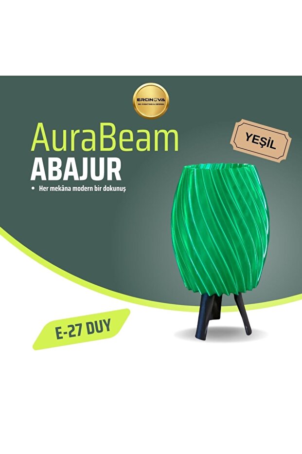 AuraBeam E-27 Duylu Abajur - 3