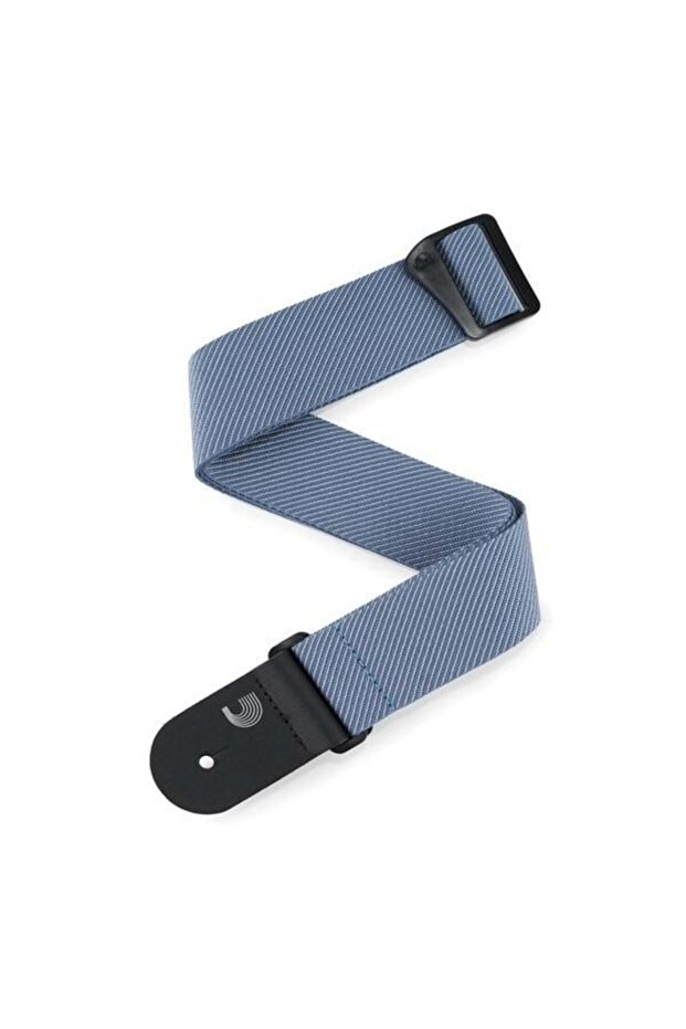50Tw02 Guitar Strap Tweed (5 cm - Blue) | Vintage Style - Durable Weaving - Classic Look