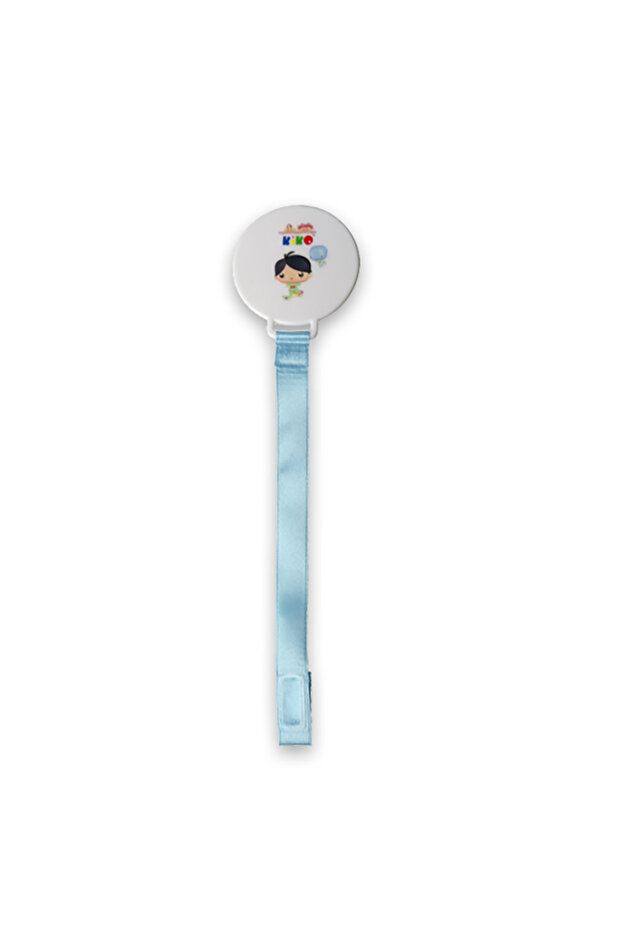PACIFIER HOLDER ( 0 M+)-Blue