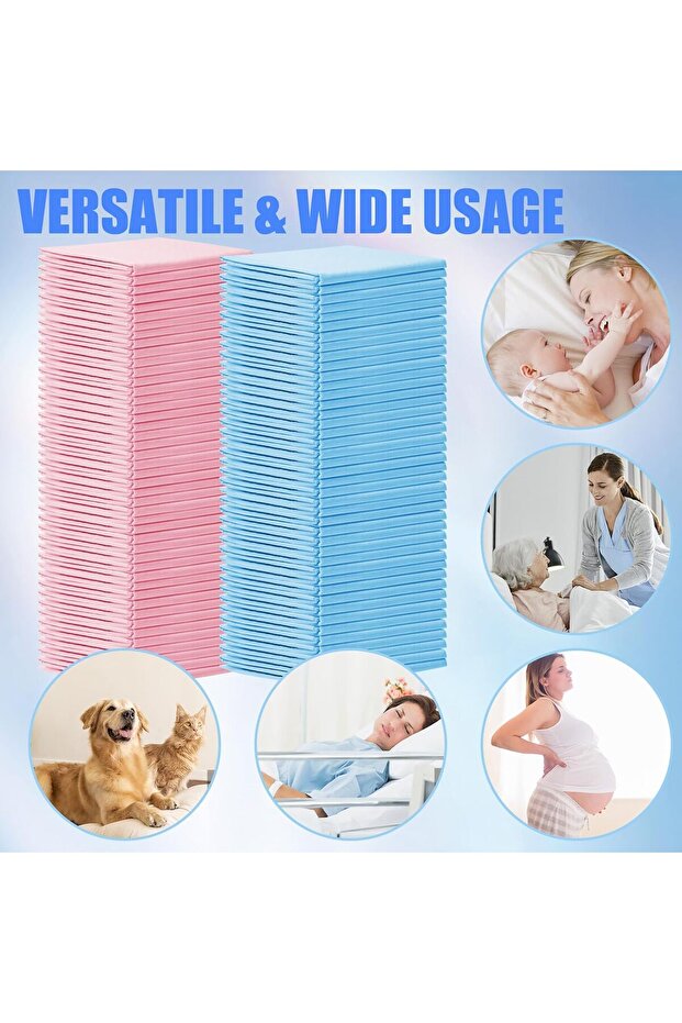 عبوة من 100 وسادة تغيير حفاضات للاستخدام مرة واحدة - 7