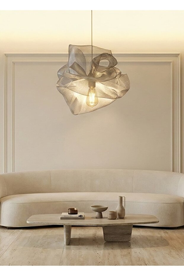 Aura Modern Tel Sarkıt Avize - 1