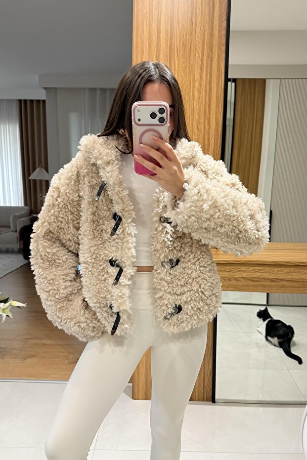 Sheep Bej Teddy Kürk - 2