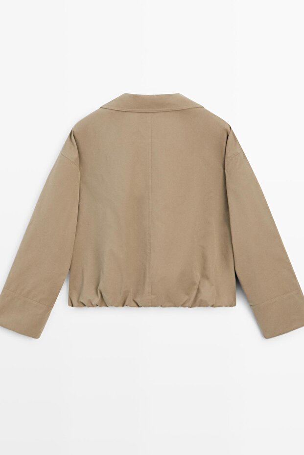 Pamuklu bomber ceket - 8