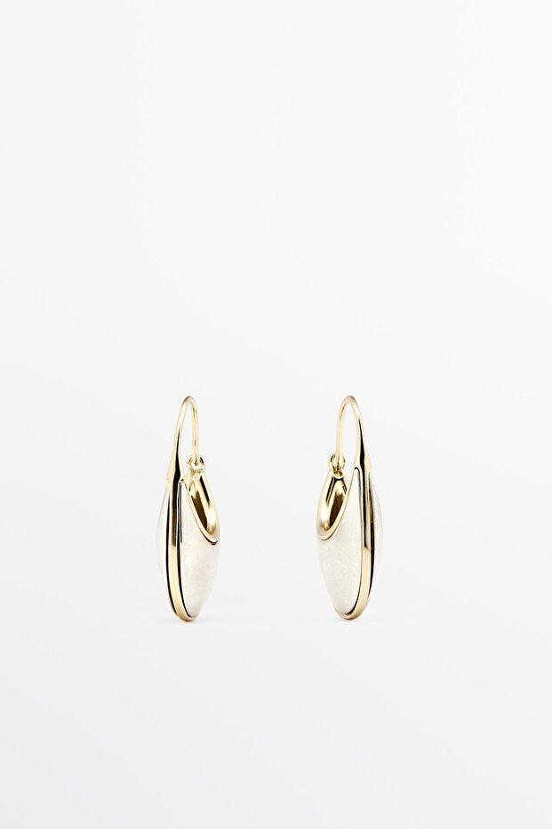 Taş halka küpe - 1