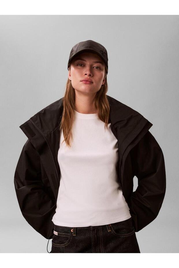 MONOGRAM EMBROIDERY MOIRE CAP - 4