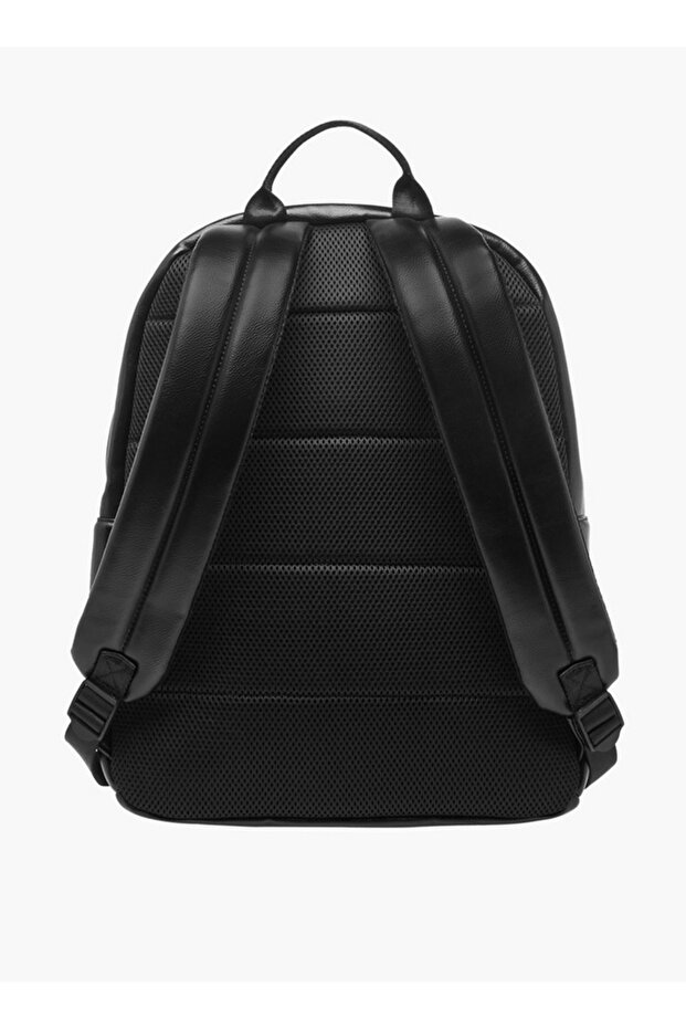Panelled Backpack with Adjustable Shoulder Straps - 4