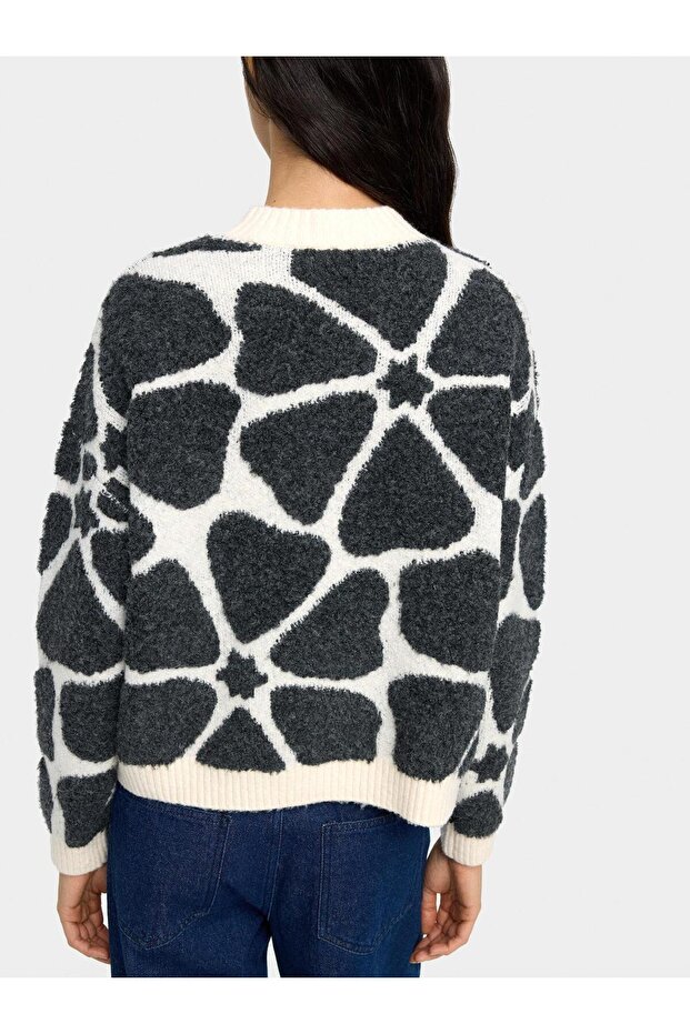 Jakarlı Örme Kazak - 4