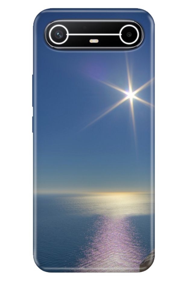 Spark Slim 5g Km9 Case Colorful Silicone Printed Tpu Calm Sea