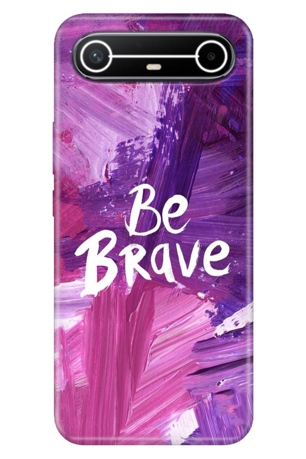 Case for Spark Slim 5g Km9 Case Colorful Silicone Printed Tpu Be Brave