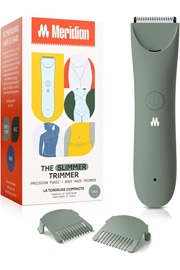 Slimmer Trimmer, Pubic & Body Hair Trimmer, Bikini Hair Removal, No Nicks, Razor Burn, No I