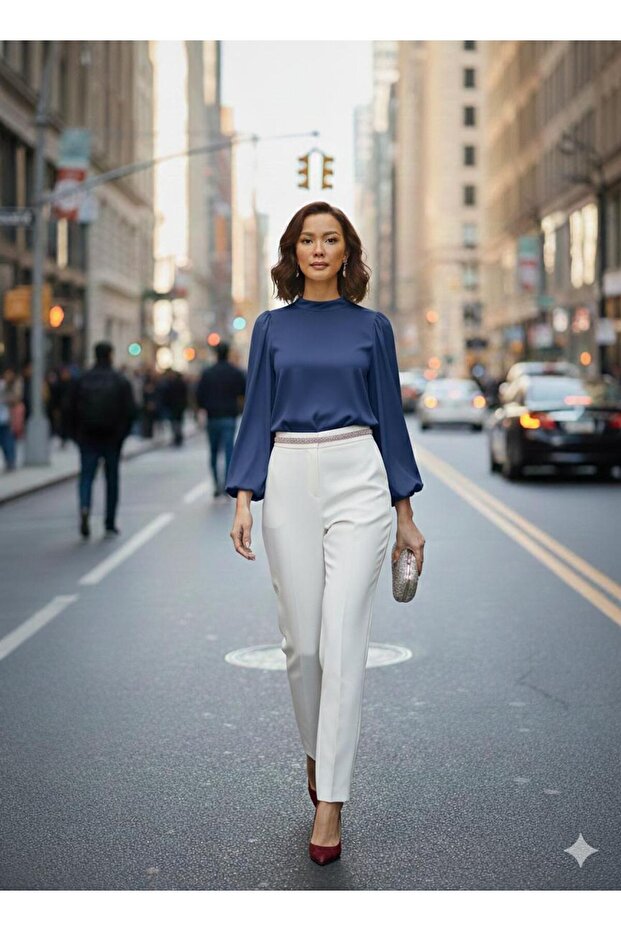 balon kol gömlek - 1