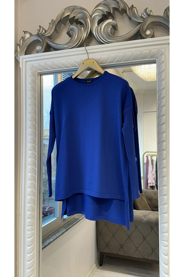 5879 Triko Tunik - Sax - 1