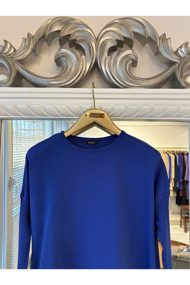 5879 Triko Tunik - Sax - 6