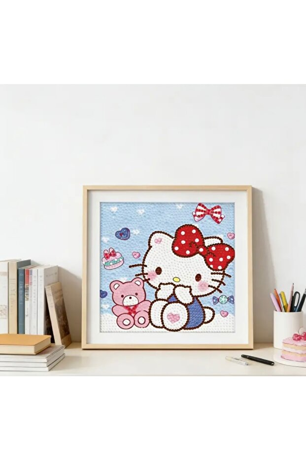 Hello Kitty Elmas Boyama Seti - 1