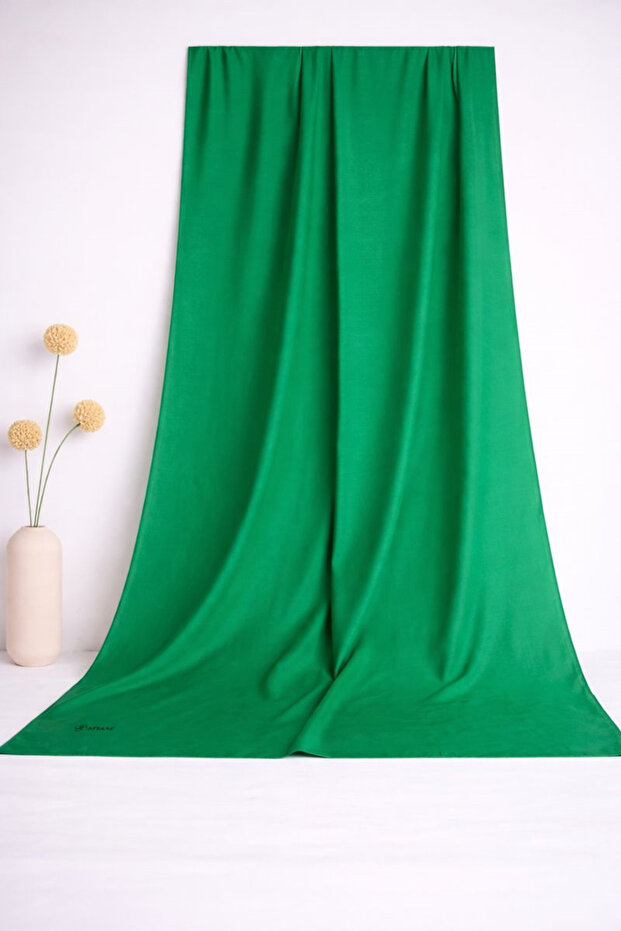 Siyane Solid Color Shawl 52874 Green