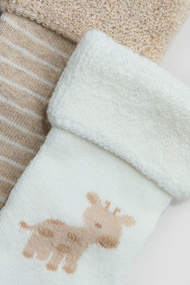 2'li Havlu Çorap - 3