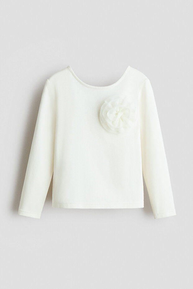 Tül Aplikeli Üst - 1