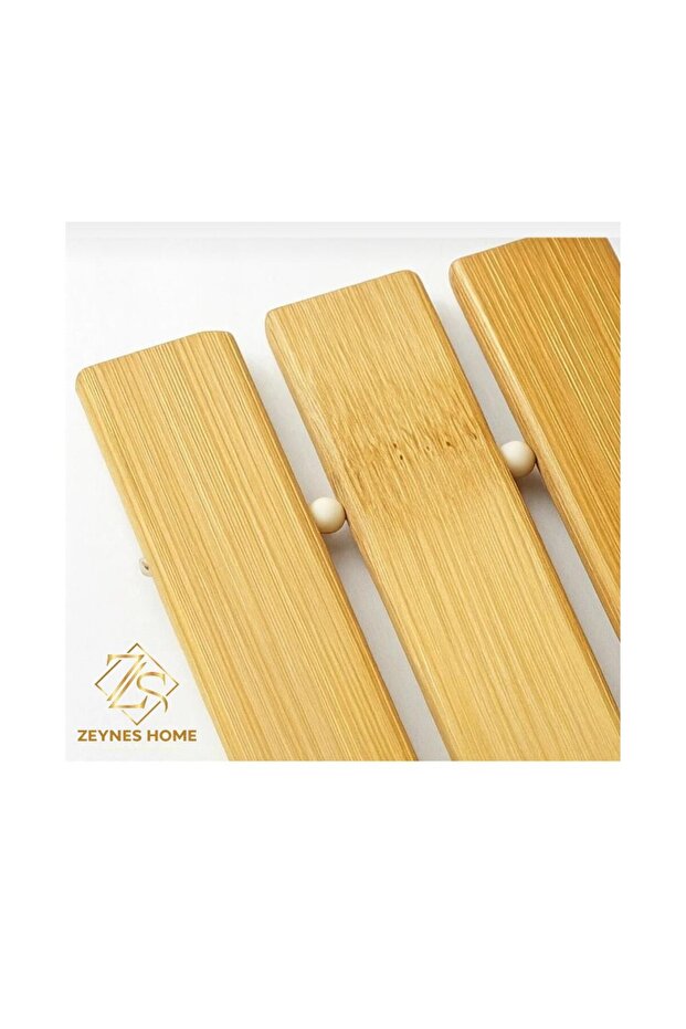 Bambu Kapı Önü Kaymaz Mat Paspas - 3