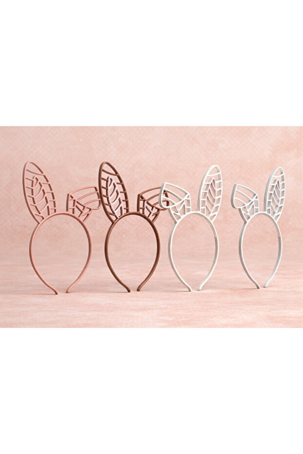 4-Piece Rabbit Ear Crown – 3D Printing Bunny Ear Crown