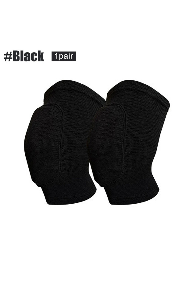 S Black-1Pair 1Pair Protective Knee Pads, Thick Sponge Anti-slip, Collision Avoidance Knee Sleeve fo