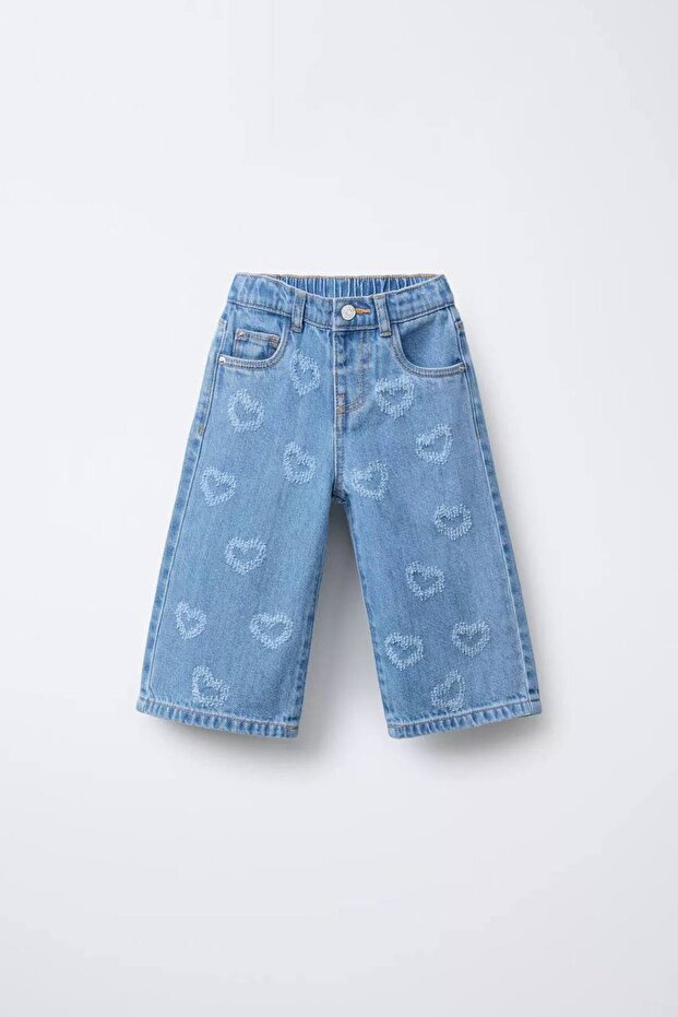 Hearted Girl's Jean Denim Pants (Comfortable Fit)
