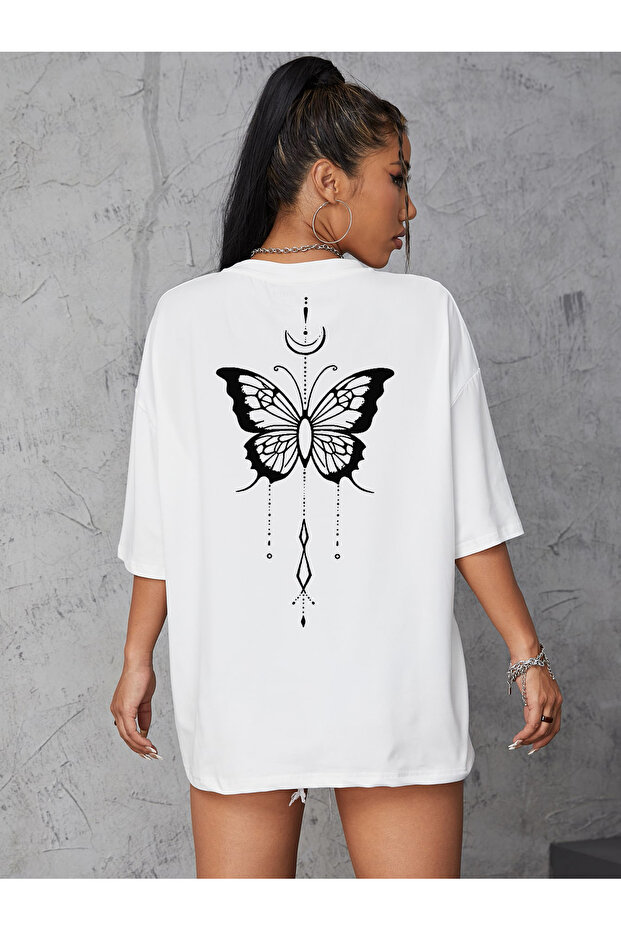 Women's Back Printed T-Shirt Eyaxd Sportwear Company