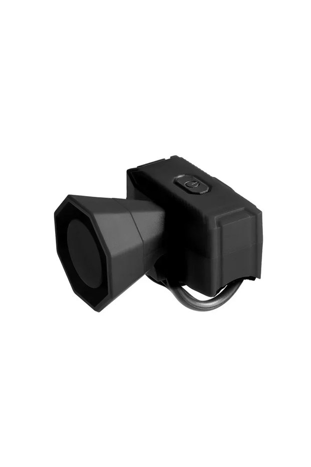 Black Bicycle Bell Electric Wired Control Road Bike Bell Rings USB Rechargeable Bike Horn Safety Sou