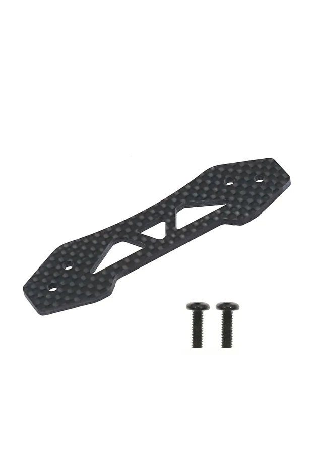 1 Set TT02 High-Rigidity Carbon Fiber Bumper Support - Perfect Upgrade for Tamiya TT-02 (TATT-077)