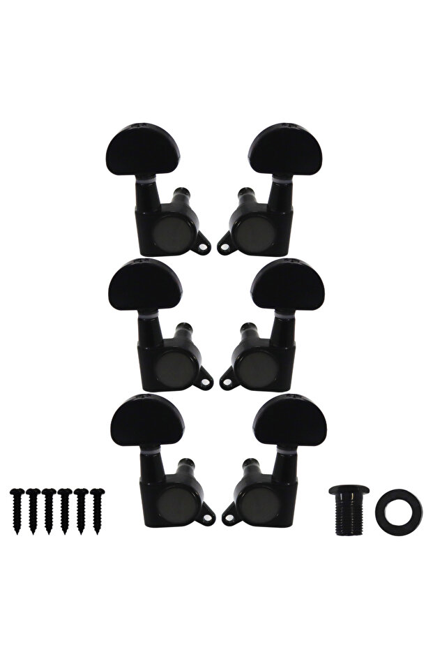 Golden Set Sealed Guitar String Tuning Pegs Tuning Keys Machine Heads Tuners for Electric Guitar or