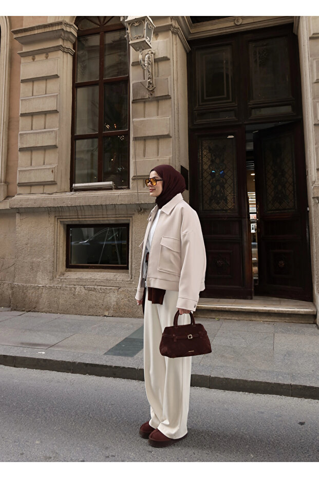 7670 BOMBER CEKET BEJ - 8