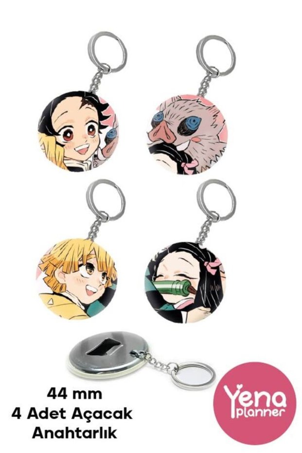 Demon Slayer Bag Ornament Set / Badge Set / Opener Keychain Set