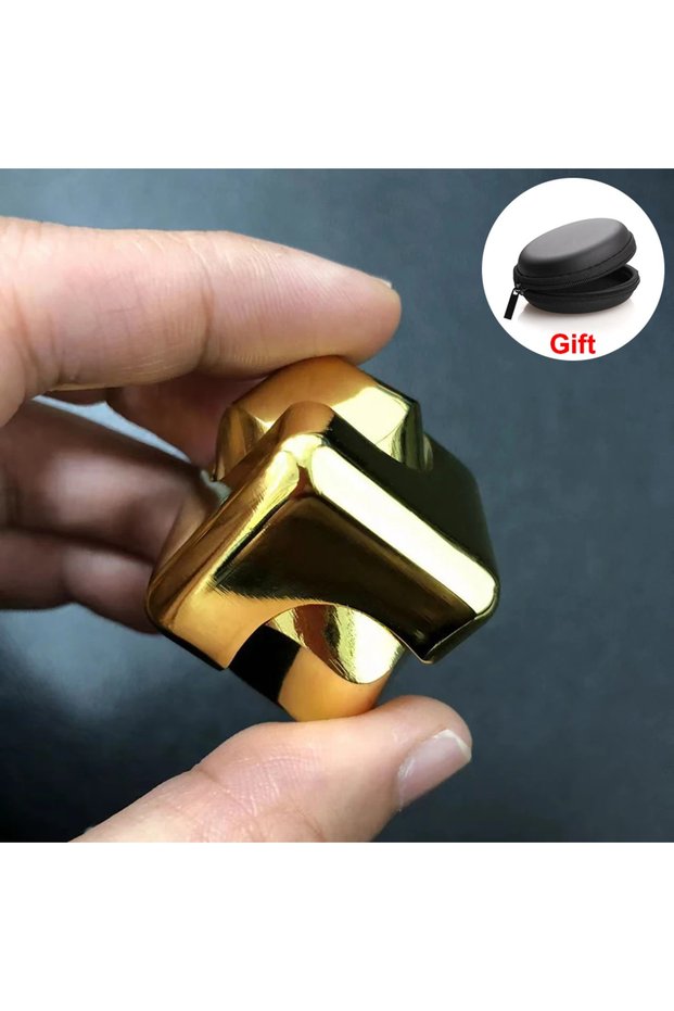 NO.4779 Metal Square Fidget Spinner Antistress EDC Fingertip Toys Stress Relief Hand Magnetic Spinni