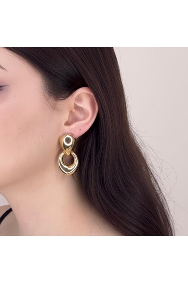 Damla Model Sarkıklı Küpe - 3