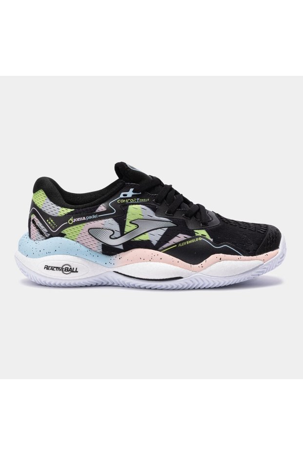 Tsmalw2501C Smash Women's Padel Shoes - Black
