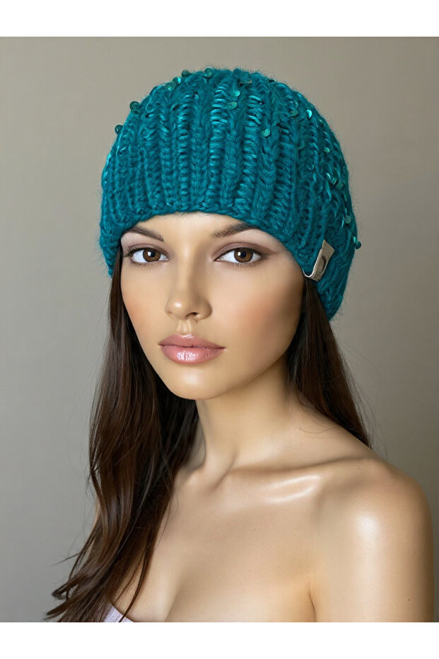 Hand Knitted Beanie | Cotton and Koton Blended | Flexible and Soft Texture