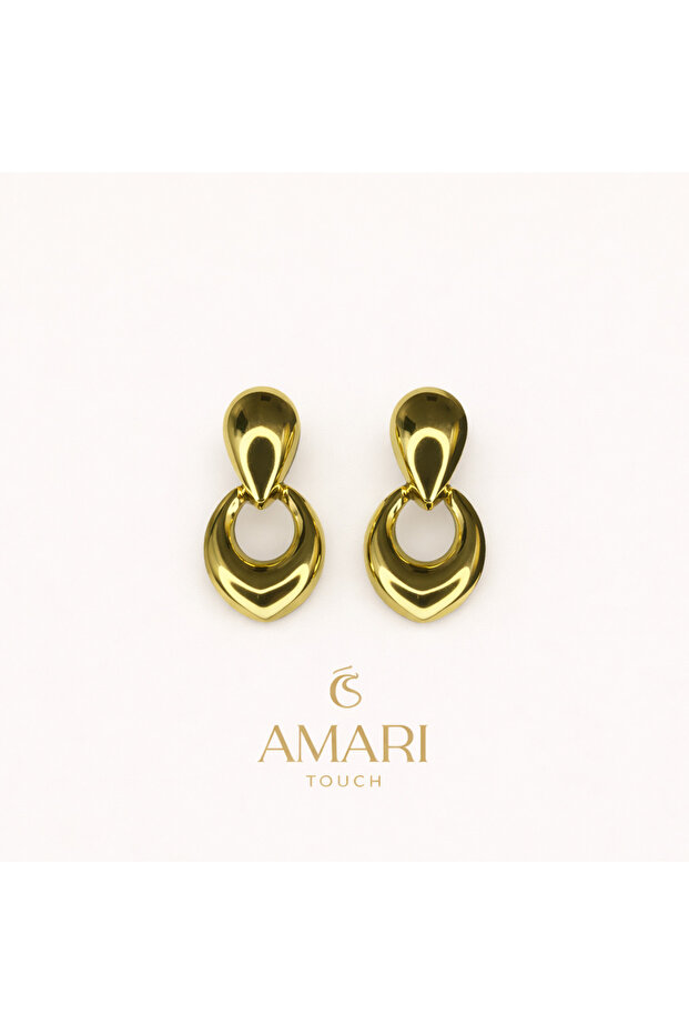 Damla Model Sarkıklı Küpe - 1