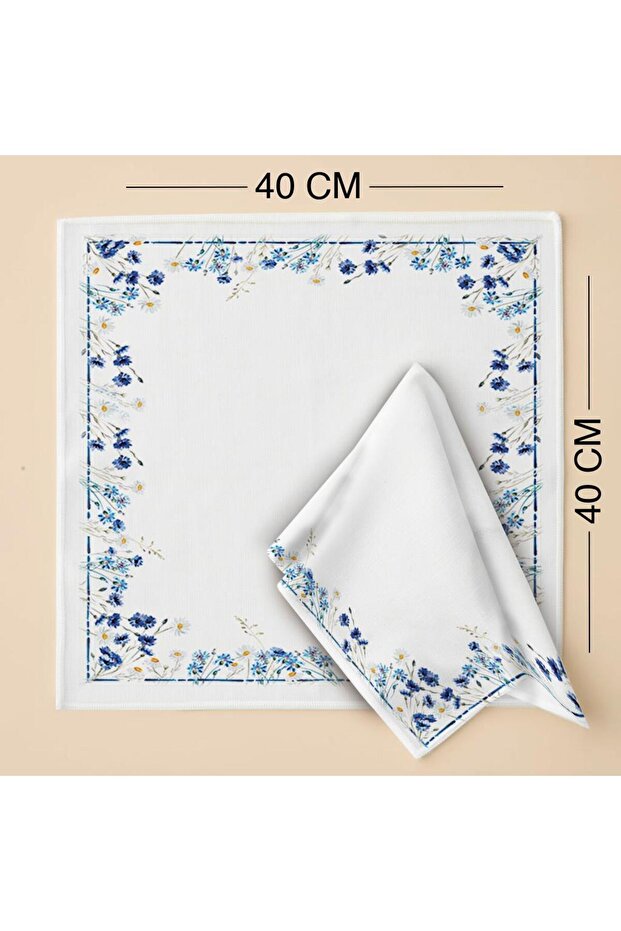 Set de 6 șervețele din bumbac Spring Tale - 2