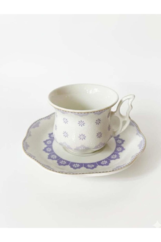 Porcelain Coffee Set for 6 People | Special Design | 90 ml