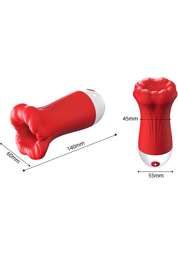 RedPulse – 5D automatic device, app/remote control, silicone, USB - 7