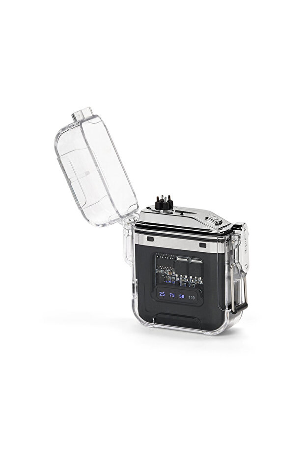 Elektrikli USB Çakmak, Gümüş - 4