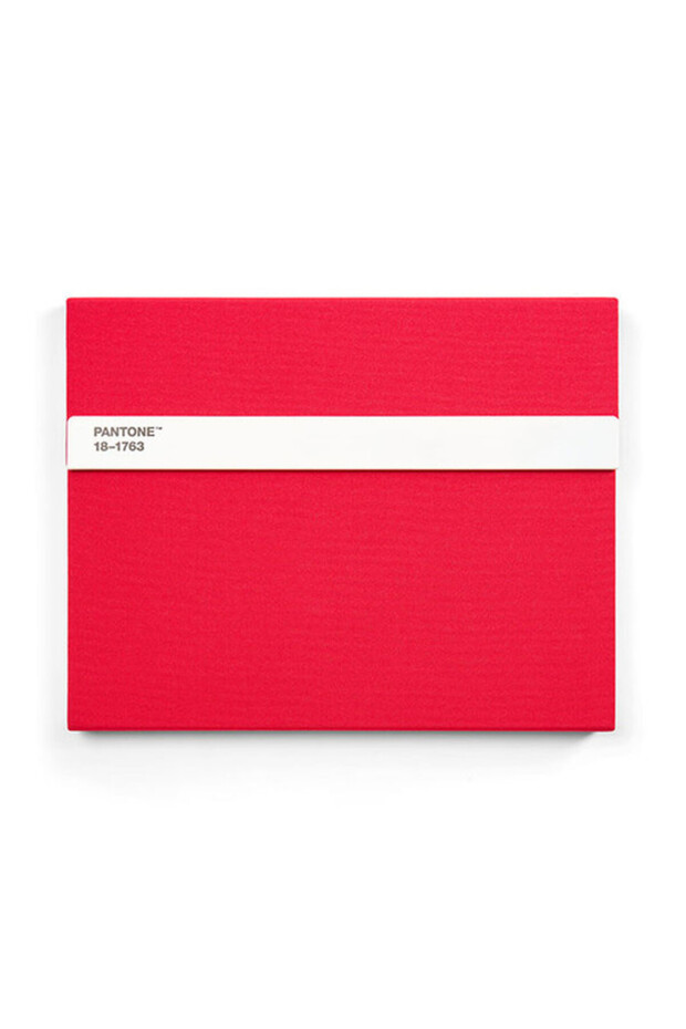 Creative Unlined Notebook with Pencil – Ideal for Ideas & Doodles – Red