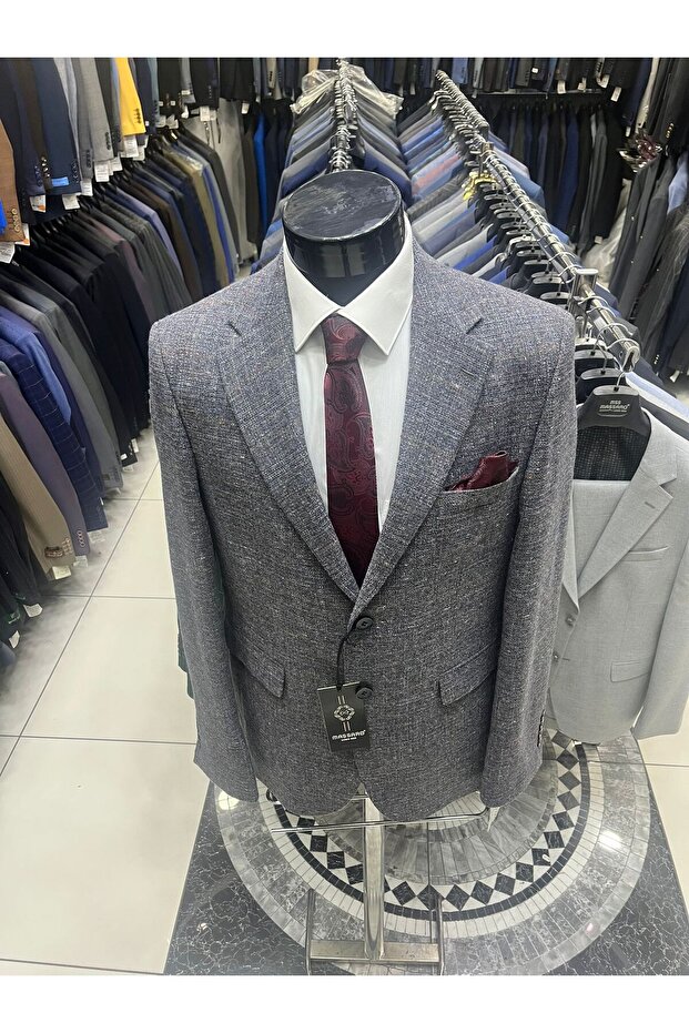 سترة شتوية رجالية من الصوف - 5