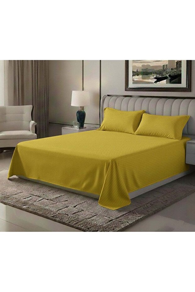 3-Piece Premium Microfiber Bed Sheet Set – Single Size - 1