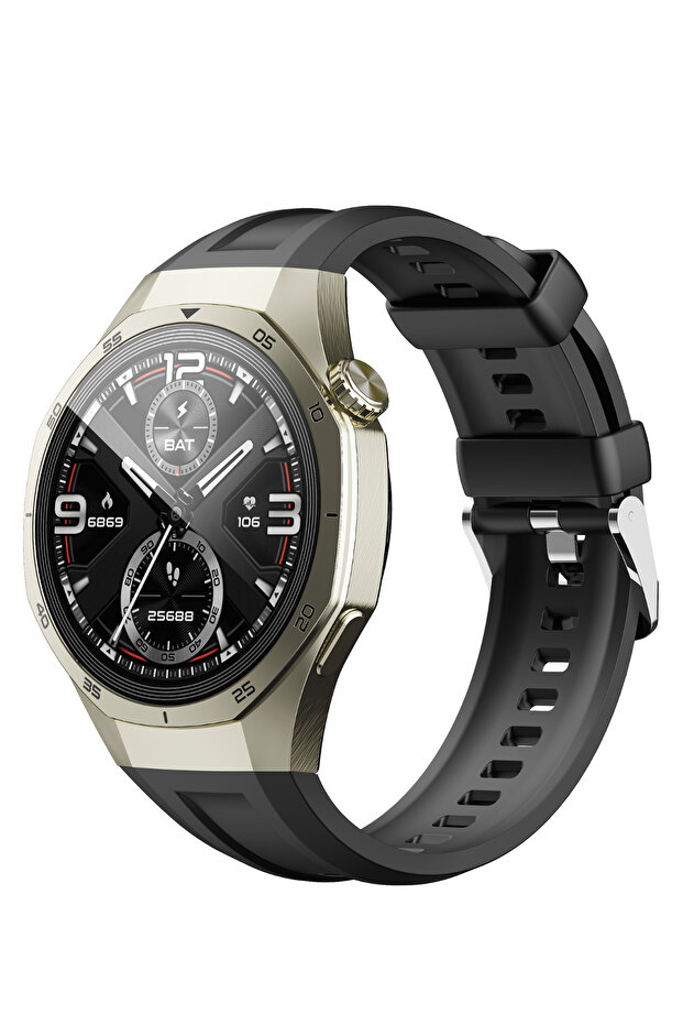 Havit M9063 Pro 1.43" Amoled Ekran Akıllı Saat - Bluetooth Arama, Metal Kasa, 3ATM Su Geçirmez