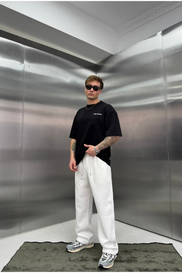 Basic Adjustable Leg Track Pants - 5