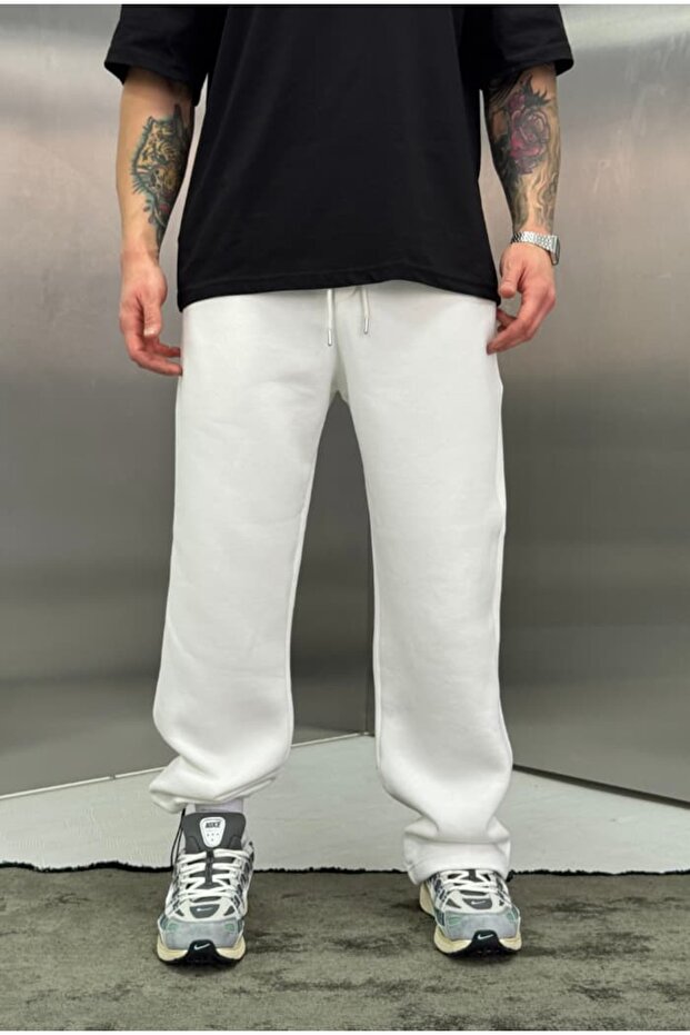 Basic Adjustable Leg Track Pants - 4