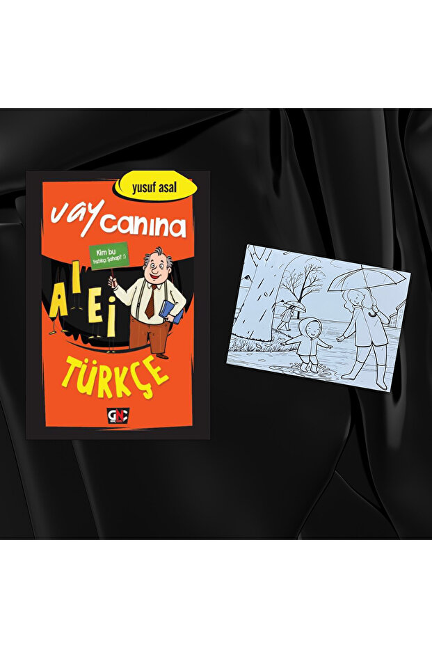 Vay Canına Türkçe / Ciltli / Kartpostal Boyama Hediye