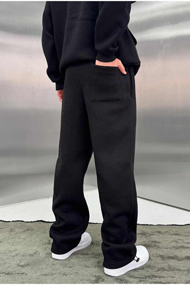 Basic Ayarlanabilir Paça Eşofman Altı - 7