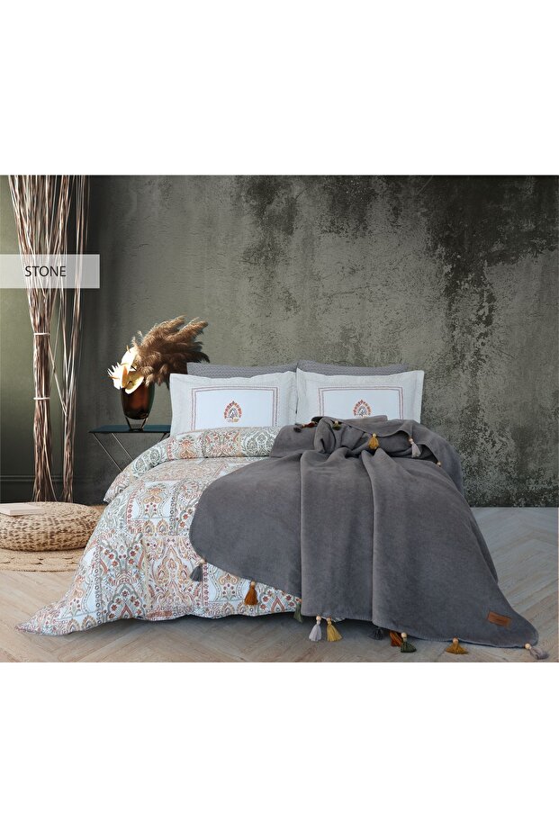 Sahara Cotton Blanket Duvet Cover Set (7 Pieces)