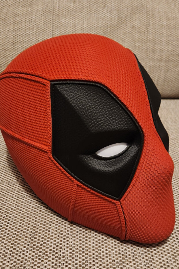 Deadpool Maske – 3D Baskı - 7